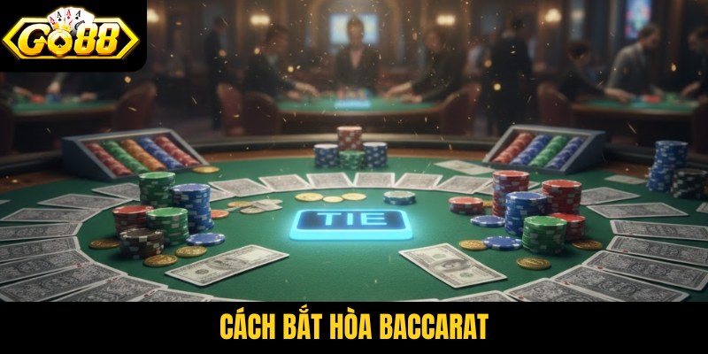 Cách bắt hòa Baccarat